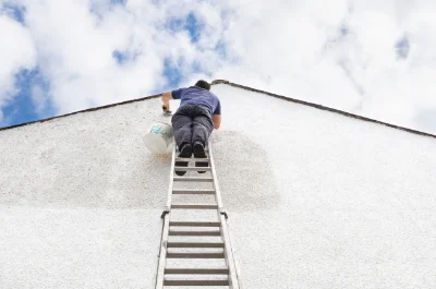 Peinture extérieure à Lopérec — façades et ravalement